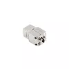 Keystone-modul Lanberg KSF7-2000 flad rustfrit stål