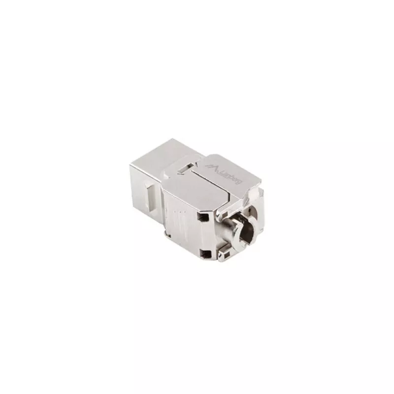 Keystone-modul Lanberg KSF7-2000 flad rustfrit stål