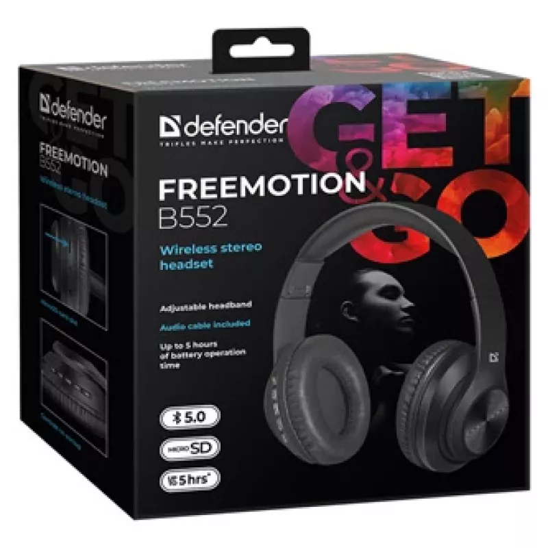 Hovedtelefoner Defender FreeMotion B552