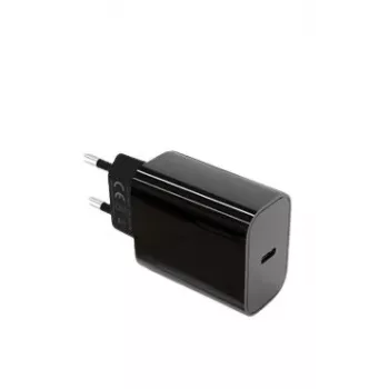 USB-C 20W vægoplader Power Delivery sort