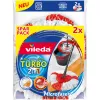 Mopshoved Vileda rød/hvid