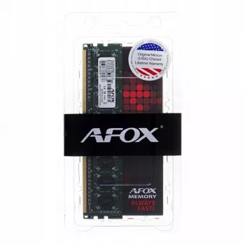 AFOX DDR3 8G 1600 UDIMM-hukommelsesmodul 8 GB 1600 MHz LV 1,35V (AFLD38BK1L) - 8 GB - DDR3