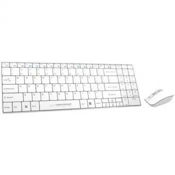 Sæt tastatur og mus Esperanza Liberty EK122W, hvid