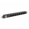 Stikdåse Lanberg PDU-08E-0200-BK