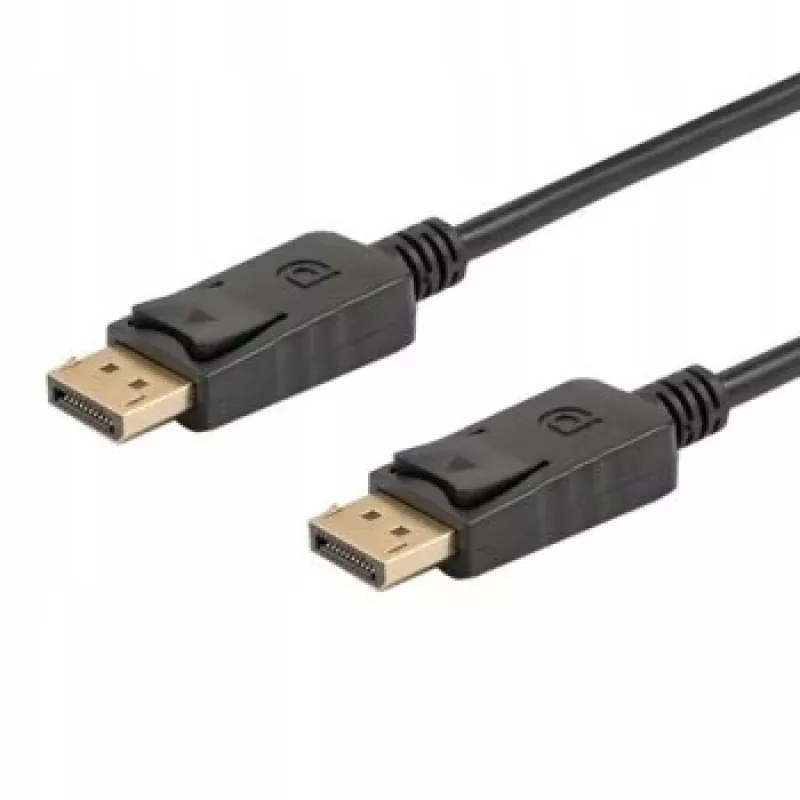 Savio CL-137 DisplayPort-kabel 3 m sort