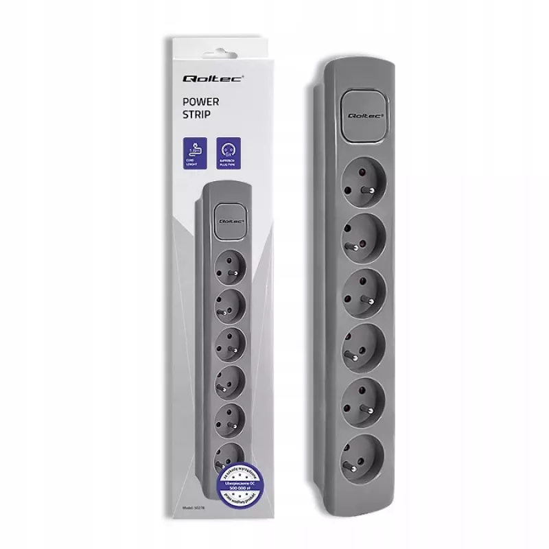 Qoltec 50277 produkt grå