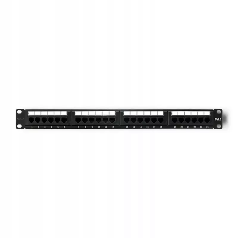 Patchpanel RACK 24 porte, Cat.6 UTP