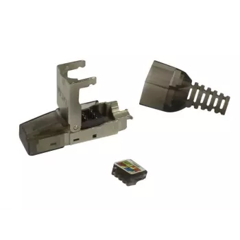 Synergy 21 TP-stik, feltkonfektionerbart, CAT6A, RJ45, værktøjsfrit