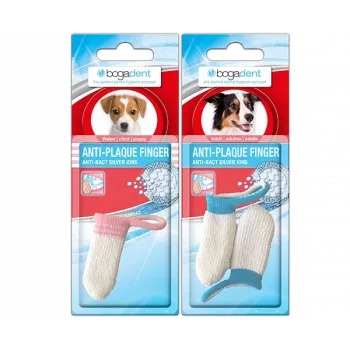 BOGAR Bogadent® Anti-Plaque-Finger – fingerhylster til fjernelse af tandplak – 2 stk.
