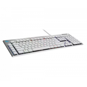 LOGITECH G815 LIGHTSPEED RGB mekanisk gaming-tastatur – GL Tactile - HVID - PAN - USB - NORDIC-613 - TACTILE SWITCH