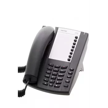 Kablet analogtelefon MITEL 6710a — farve antracit, bordtelefon til analoge linjer