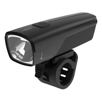 ANSMANN 1600-0524 LED-cykelforlygte, 50 lx, 2600 mAh, 2 W, sort