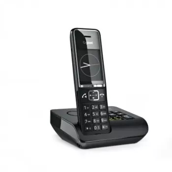 Gigaset Comfort 550A trådløs telefon med telefonsvarer, sort