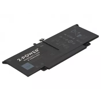 2-Power Dell Latitude 7310 hovedbatteri 60Wh 7,6V 7895mAh 4-celle Li-Ion