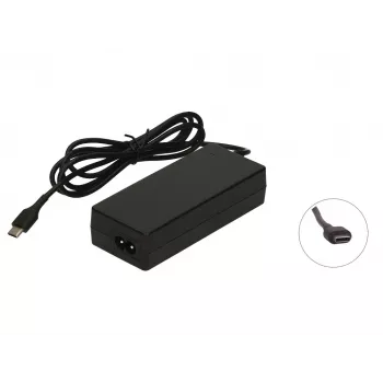 2-POWER PSA Parts CAA0744G 65W AC-strømforsyning til Lenovo Notebook - sort