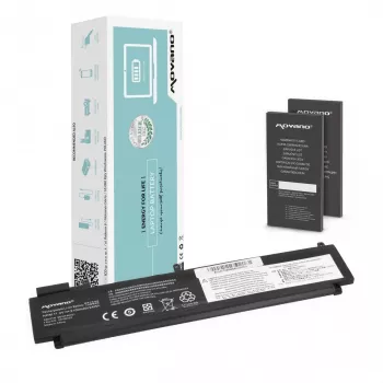 MITSU batteri til Lenovo ThinkPad T460s T470s - bagside - 2100 mAh (24 Wh)