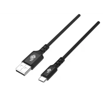 TB USB-C-kabel 1 m sort - 100W PD-hurtigopladning & datasynkronisering