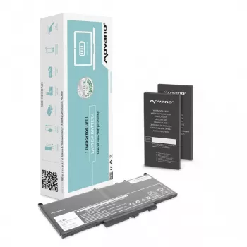 MOVANO batteri J60J5 GG4FM MC34Y til Dell E7270 E7470 - 7200 mAh (55 Wh)