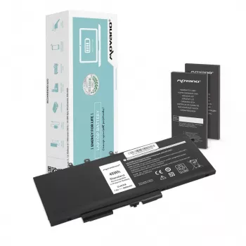 MOVANO batteri GJKNX til Dell Latitude 5280 5480 5490 5590 - 6000 mAh (46 Wh)