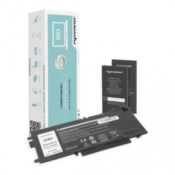 MOVANO batteri K5XWW til Dell Latitude 5289 7390 2-in-1 - 4200 mAh (32 Wh)