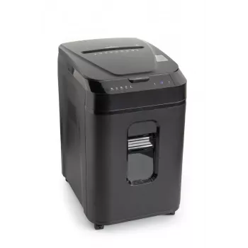 WALLNER makulator AF160 C4 krydssnit, 160 ark automatisk indtræk, sikkerhedsniveau P-4, 30 L beholder