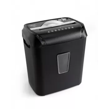 Wallner XD1010C krydssnit makulator, 10 ark, 21 L, sort