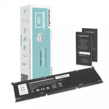 MOVANO batteri 69KF2 til Dell Alienware M17 M15 R3 R4 Precision 5550 XPS 9500 9510 - 6000 mAh (69 Wh)