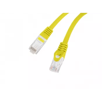 LANBERG Cat.6 UTP LSZH patchkabel 20m gul Fluke Passed