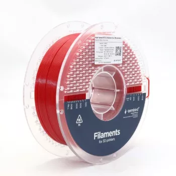 GEMBIRD filament PETG High Speed, 1,75 mm, 1 kg, rød