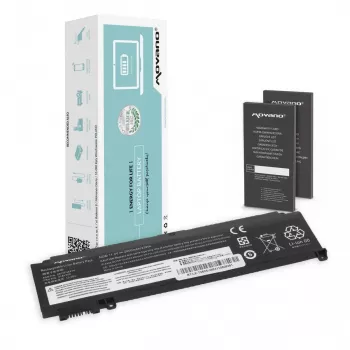 MITSU batteri til Lenovo ThinkPad T460s T470s - front - 2000 mAh (23 Wh)