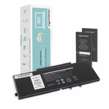 MITSU batteri 3HWPP til Dell Latitude 5401 5410 5501 5510 - 4100 mAh (62 Wh)