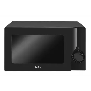 AMICA mikrobølgeovn AMGF17M2B med grill, 17L, 700W, sort