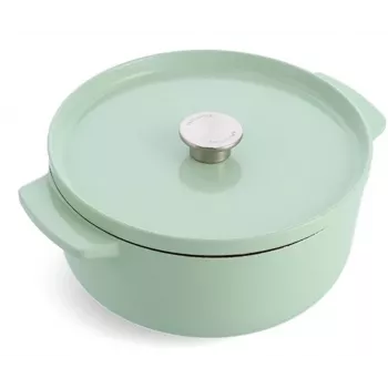 KitchenAid stegegryde af emaljeret støbejern 26 cm, pistacie