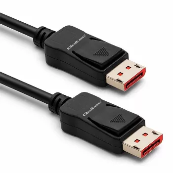 Qoltec DisplayPort 2.1-kabel 3m 8K 54Gbps han til han