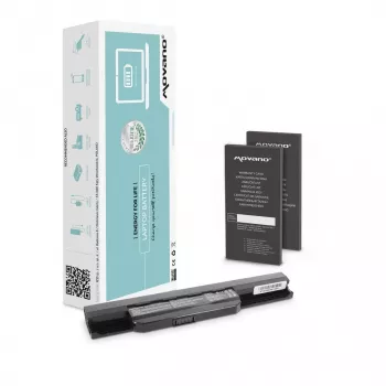 MOVANO batteri A32K53 til Asus K53S X53S X53U X54C - 4400 mAh (48 Wh)