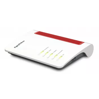 FRITZ!Box 5630 hvid dual-band Wi-Fi 6 DSL/VDSL-router med DECT-basis, Gigabit Ethernet, USB 2.0, SFP-port