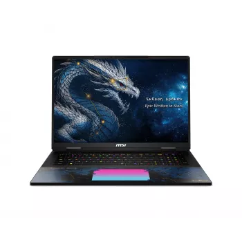 MSI Titan 18 HX Dragon Edition Draco Epic A2WJ-1218 (Intel Core Ultra 9 290HX Plus, 96GB RAM, 4TB SSD, RTX 5090, 18 inch UHD+ 240Hz, Windows 11 Home, sort)