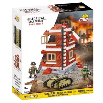 COBI Historical Collection Goliath-bæltepanser, Warszawa-opstanden, skala 1:28, 311 dele