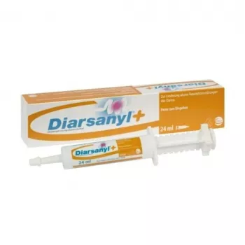 Ceva Diarsanyl Plus oral pasta til hunde og katte med akut diarré, 24 ml sprøjte