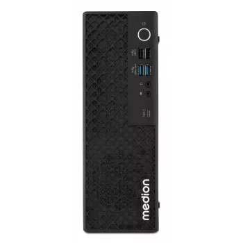 Medion 10026214 PICOWORX T80III MD340101 Mini-PC, Intel Processor N100, 16GB RAM, 512GB SSD, Windows 11 Pro, Wi-Fi 6, sort