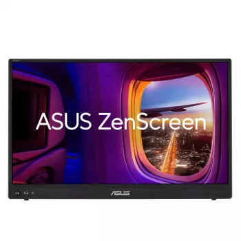ASUS ZenScreen MB16AHVE 15,6 inch Full HD IPS bærbar monitor med USB-C og Micro HDMI