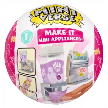 MGA Miniverse Make It Mini Boba Machine DIY-kreativt sæt
