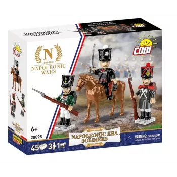COBI soldater fra napoleonstiden, byggeklods-minifigurer