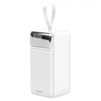 Savio BA-15 powerbank 50000 mAh hvid