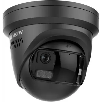 Hikvision DS-2CD2387G3P-LIS2UY/SL(180°)/O-STD sort 8 MP panorama-netværkskamera