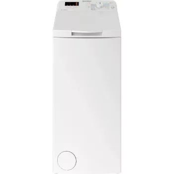 Indesit BTWS50400PLN Top Load Washing Machine, 5 kg, 1000 rpm, White, Energy Class E
