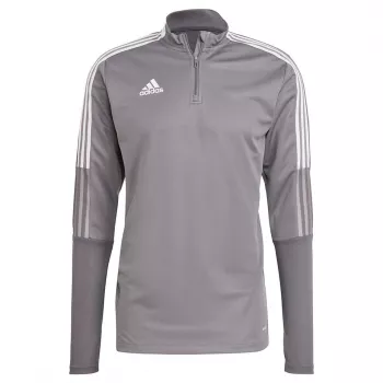 adidas Tiro 21 træningsjakke Grey Four/sort 2XL GH7301