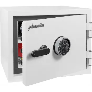 PHOENIX SAFE SS1461E 4-port USB 2.0-hub med strømforsyning, sort