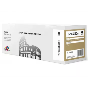 TB PRINT tonerkassette til Kyocera TK-3130 sort 12 500 sider (TK-TK3130N)