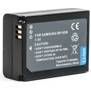Samsung BP-1030 lithium-ion-batteri til NX-serie kameraer, 7,4 V 1030 mAh